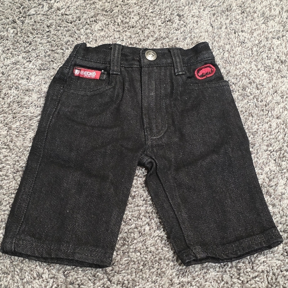 ECKO UNLTD Black Denim Vintage Y2k Boys Size 6m